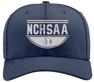 North Carolina NCHSAA Navy Fitted Promesh 8-stitch Umpire Base Cap