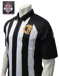 California CFOA 2 1/4"Stripe Short Sleeve Football Referee Shirt