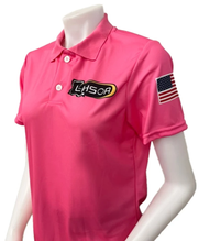 Louisiana LHSOA Pink Short Sleeve Women's Volleyball Referee Shirt
