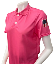 Smitty Pink Short Sleeve Women's Volleyball Referee Shirt