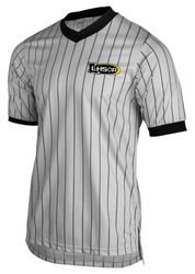 Louisiana LHSOA Cliff Keen Grey Pinstripe Wrestling Referee Shirt