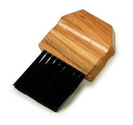 Wooden Umpire Plate Brush