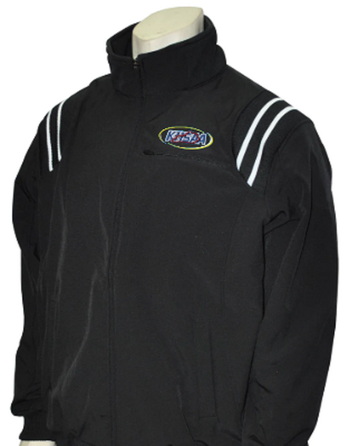 Honig's Black Kentucky KHSAA Umpire Pullover w/Black and White Trim