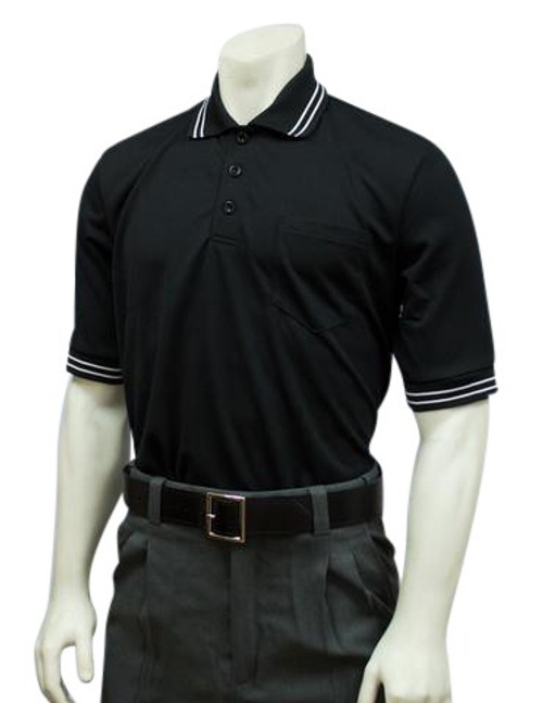 Smitty Official's Apparel Black Ultra Mesh Umpire Shirt