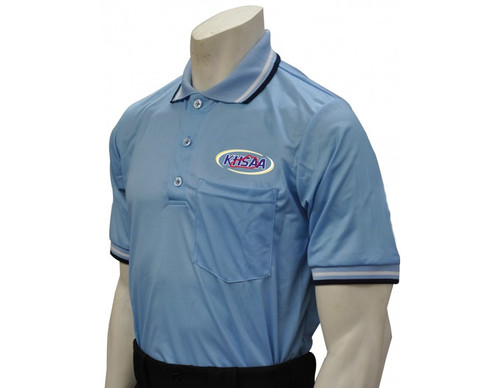 Smitty Officials Apparel Kentucky KHSAA Powder Blue Short Sleeve Umpire Shirt