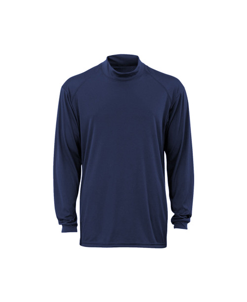 Badger B-Core Navy Mock Turtleneck Umpire Shirt 