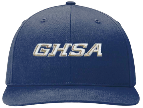 Georgia GHSA Fitted Navy Wool 8-stitch Umpire Cap