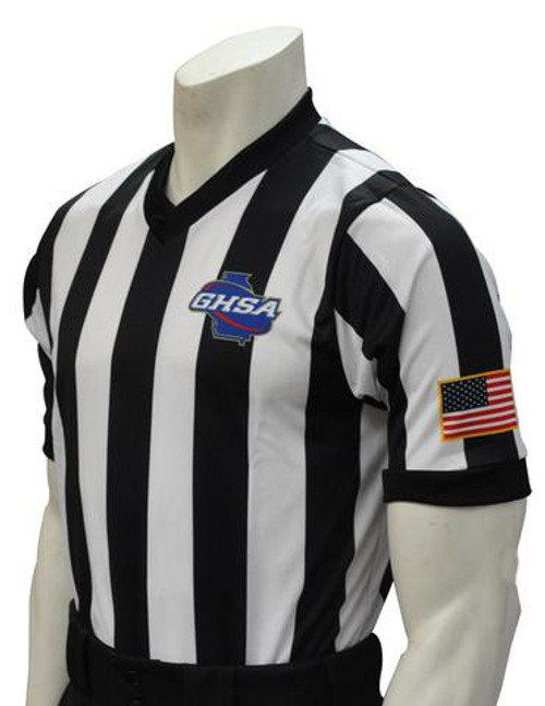 Georgia GHSA Dye Sublimated Basketball Referee Shirt