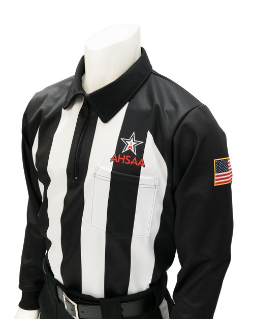 Alabama AHSAA Long Sleeve Football Referee Shirt