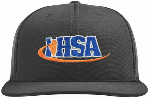 Illinois IHSA Black Pulse Performance Flex-Fit Umpire Cap