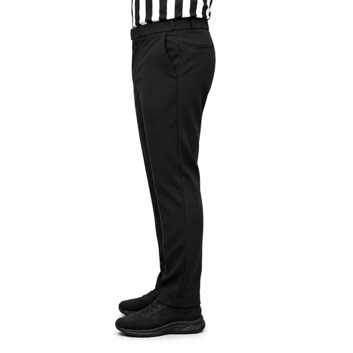 Smitty Ultimate Modern Athletic Cut Tapered Fit Flat Front Basketball Referee Pants