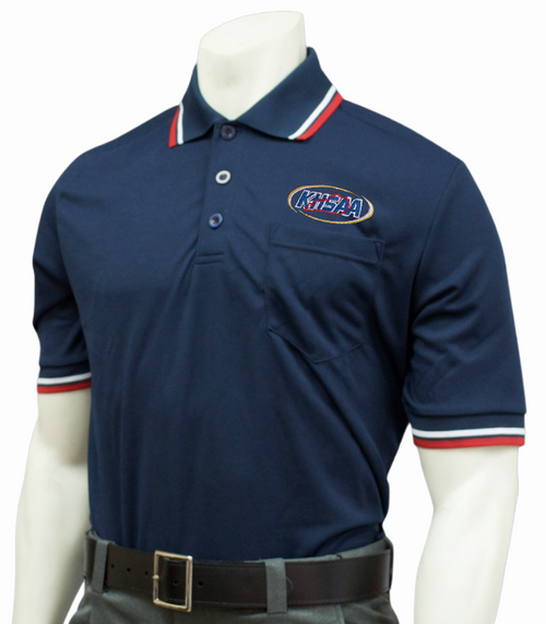 Kentucky KHSAA Dye Sublimated Navy Umpire Shirt