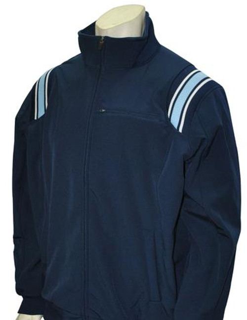 Smitty Navy Thermal Base Umpire Jacket with Powder and White Trim