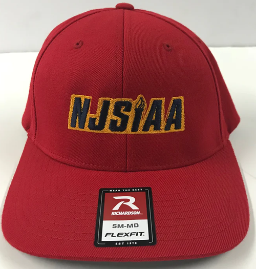 New Jersey Red Pulse 8-stitch Track/Cross Country Official's Cap