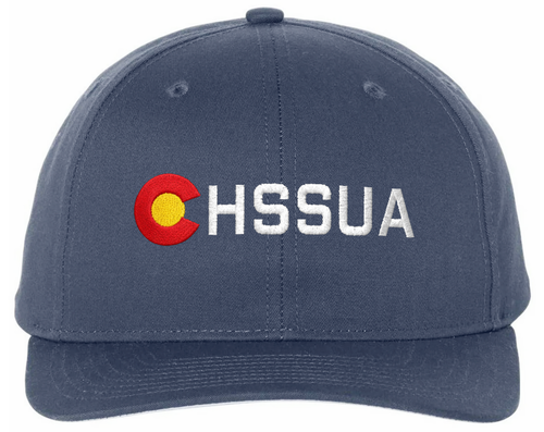 Colorado High School Association Navy Wool Umpire Cap