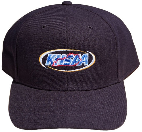 Kentucky KHSAA Navy Fitted 8-stitch Umpire Base Cap