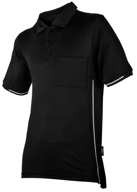 Honig's Missouri MSHSAA Embroidered Black Pro Style Umpire Shirt