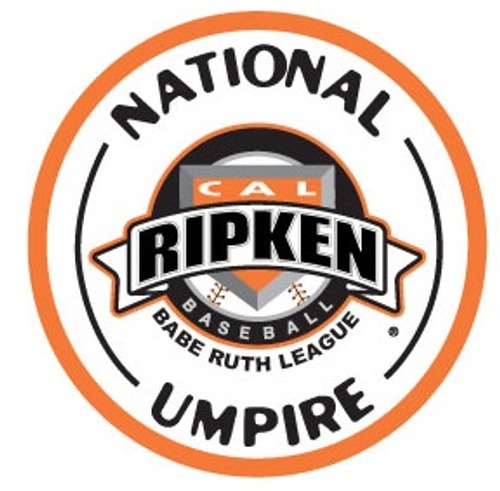 Cal Ripken Baseball Red with Red/White/Blue Trim Umpire Shirt