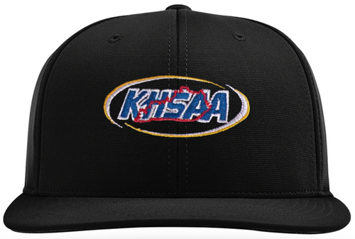Kentucky KHSAA Black Pulse Flex Fit 4-stitch Plate/Combo Umpire Cap