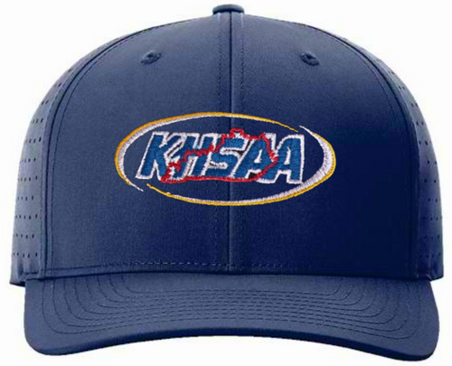 Kentucky KHSAA Navy Performance Ignite LT Flex-Fit 8-stitch Umpire Cap