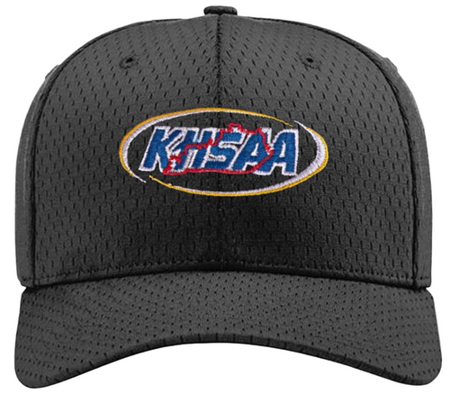 Kentucky KHSAA System5 Black Promesh 4-stitch Umpire Plate Cap