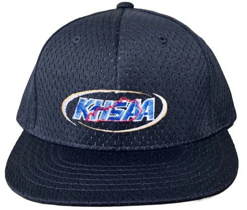 Kentucky KHSAA Navy Fitted Promesh 6-stitch Combo Umpire Cap