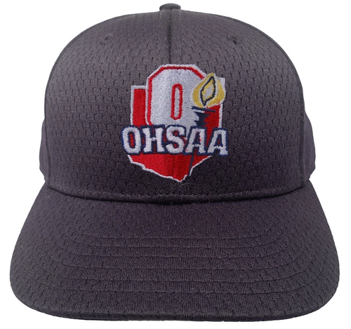Ohio OHSAA Navy Fitted Promesh 6-stitch Combo Umpire Cap