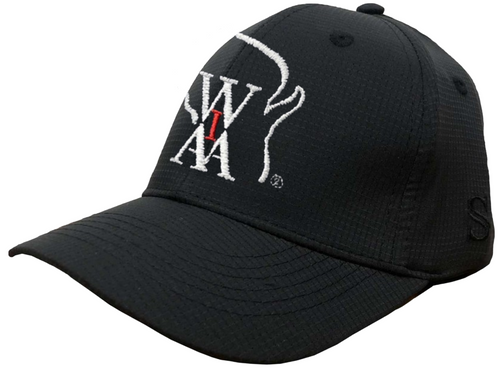 Wisconsin WIAA Smitty Black Mesh 8-stitch Umpire Base Cap