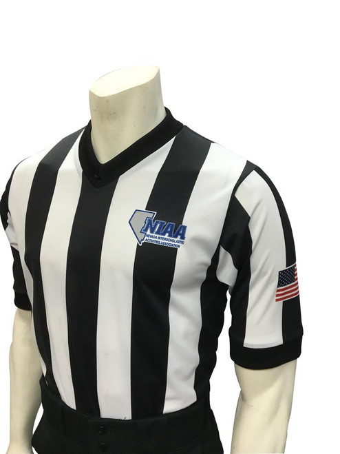 Nevada NIAA  2 1/4" Men's Dye Sublimated Body Flex® Basketball Referee Shirt