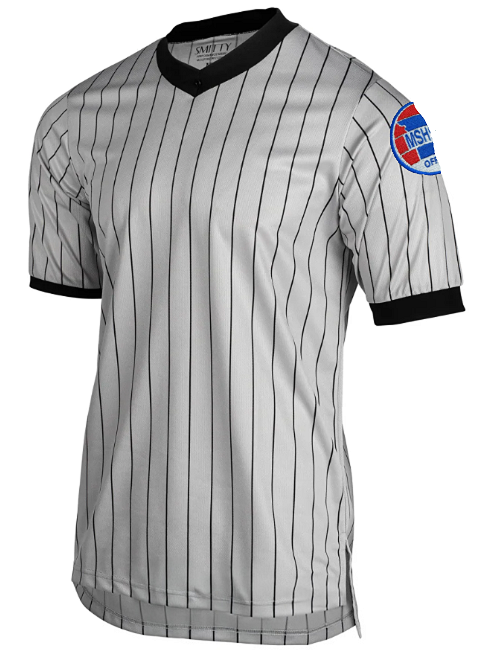 Missouri MSHSAA Cliff Keen Grey Pinstripe Wrestling Referee