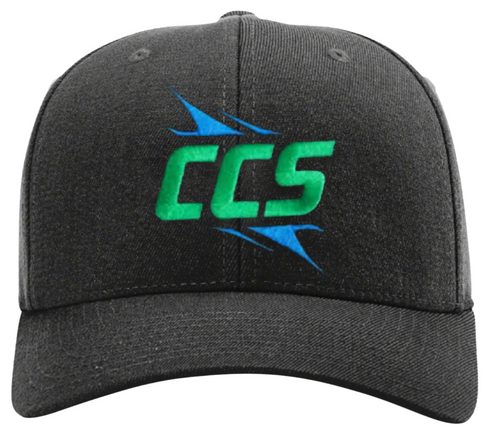 Collegiate Conference of the South Black Fitted Baseball Umpire Cap