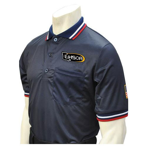 Louisiana LHSOA Dye Sublimated Navy Umpire Shirt