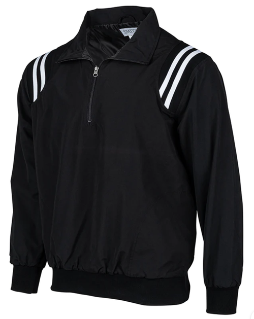 Smitty Black Umpire Pullover with White Trim