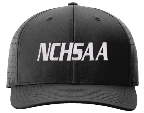 North Carolina NCHSAA Black Ignite LT Laser Performance Baseball Umpire Cap