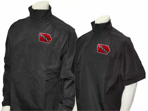 Iowa IHSAA Black Convertible Umpire Jacket