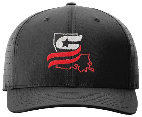 West Texas USSSA Black Ignite LT Laser Performance Umpire Cap