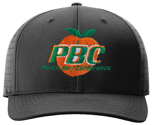 Peach Belt Conference Black Ignite Performance LT Baseball Umpire Cap