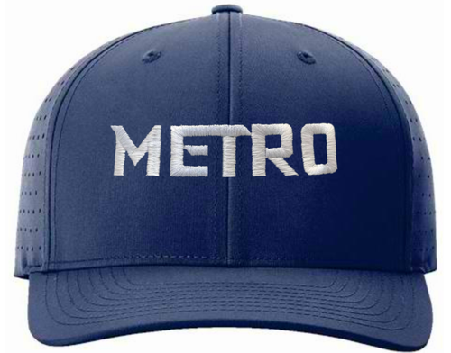 Metro Conference Navy Ignite Softball Umpire Cap
