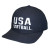 USA Softball Fitted Wool 8-Stitch Field Cap