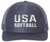 USA Softball Mesh Adjustable 8-Stitch Summer Cap