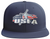 USFA Flex-Fit Navy Pulse Performance 6-stitch Umpire Cap