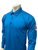 Kansas KSHSAA Men's Bright Blue Long Sleeve Volleyball Referee Shirt