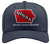 Iowa IHSAA Navy Mesh Fitted 8-stitch Umpire Base Cap