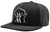 Wisconsin WIAA Black Pulse Performance 8-stitch Umpire Base Cap Wisconsin WIAA Black Pulse Performance 8-stitch Umpire Base Cap