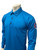 Missouri MSHSAA Men's Bright Blue Long Sleeve Volleyball Referee Shirt