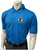 Minnesota MSHSL Men's Embroidered Bright Blue Short Sleeve Softball Umpire Shirt