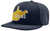 West Virginia SSAC Navy Pulse Performance 4-stitch Flex-fit Umpire Cap  