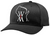 Wisconsin WIAA Black Fitted 8-stitch ProMesh Umpire Base Cap