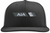 Arizona AIA Black Pulse Performance Flex-Fit Baseball Umpire Cap