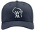 Wisconsin WIAA Navy Fitted Promesh 8-stitch Umpire Base Cap